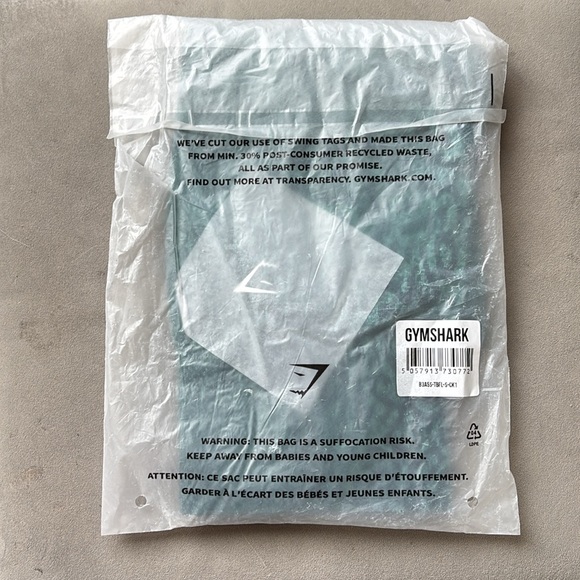 NWT Gymshark Adapt Seamless Emerald Green Animal Print Shorts - Picture 9 of 9